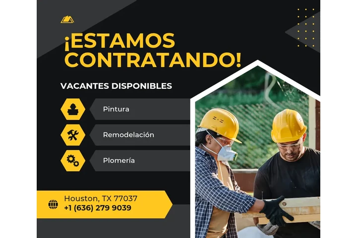 ¡Vacantes disponibles Houston! image 1