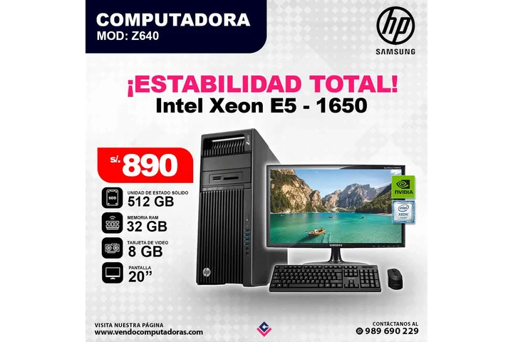 Computador Intel Xeon E5-1650 image 2