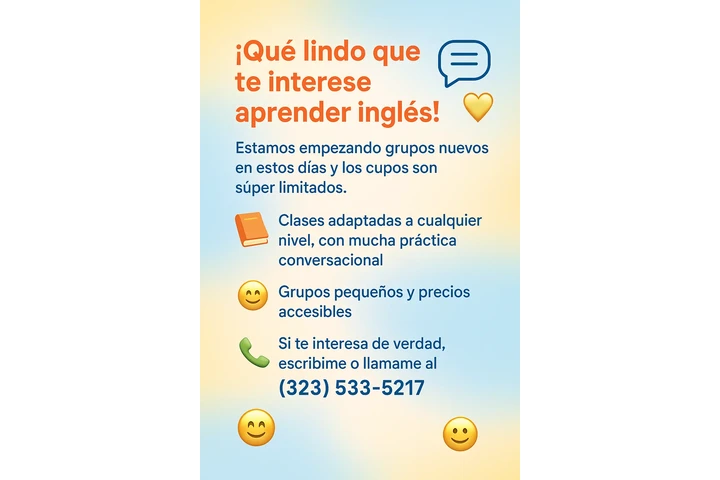 Inglés con Conversación image 2