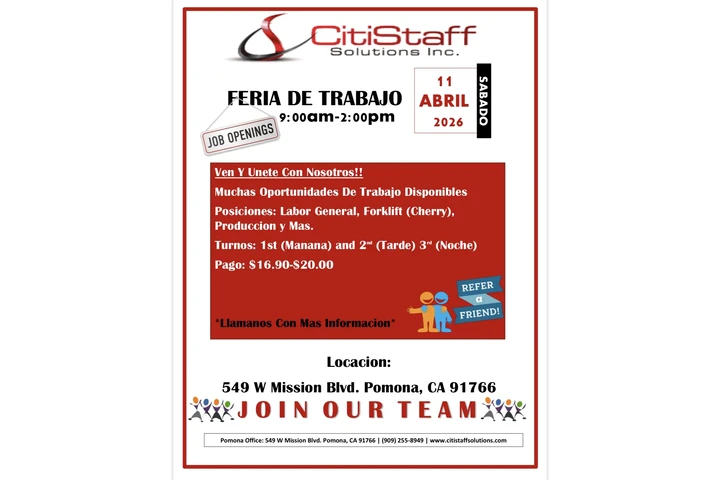 Feria De Trabajo image 1