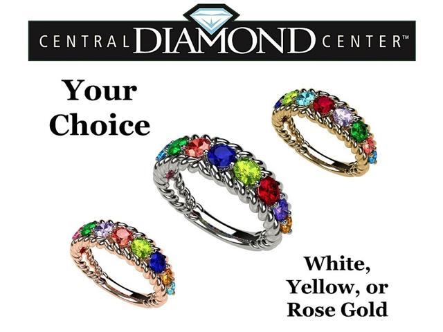 $299 : Birthstones Mother Ring image 5