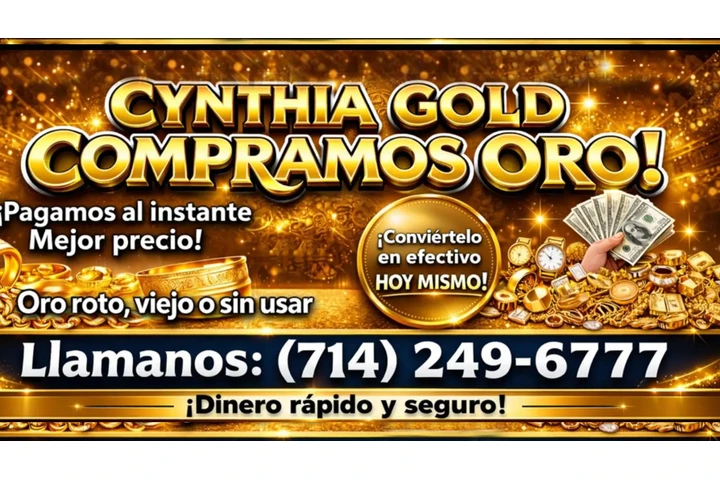 $10 : CYNTHIA GOLD  📞(714) 249-6777 image 1