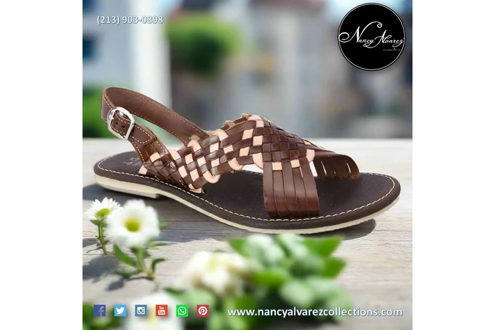 $64 : Leather shoes and Huaraches image 3