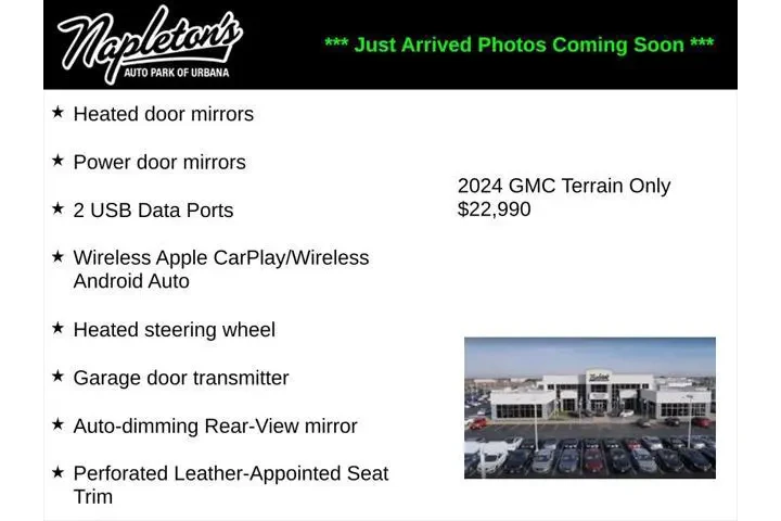 $22990 : GMC Terrain 2024 AWD SLT 4dr image 3