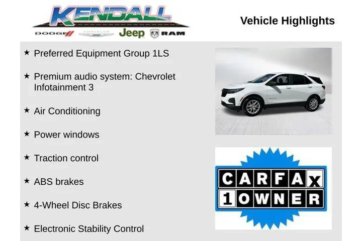 $18977 : Chevrolet Equinox 2023 LS 4d image 3