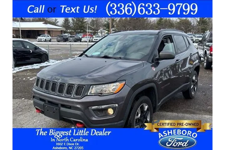 $16989 : Jeep Compass 2018 4x4 Trailh image 1
