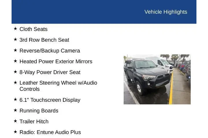 $27500 : Toyota 4Runner 2018 4x2 SR5 image 4