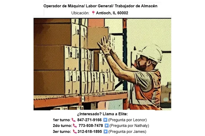 Trabajo de Bodeja y General 📍 image 1