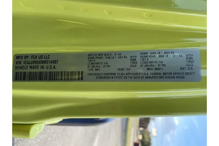 $33995 : Jeep Wrangler Unlimited 2022 image 9