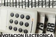 Alquiler de votacion electroni