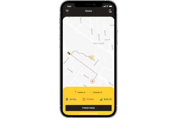 Taxi Booking App Development image 1
