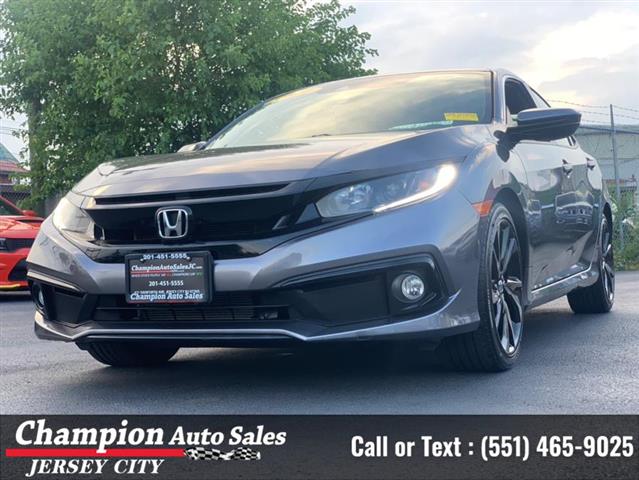 Used 2021 Civic Sedan Sport C image 1