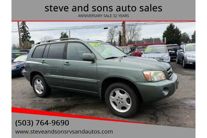 $8995 : 2007 Highlander image 1