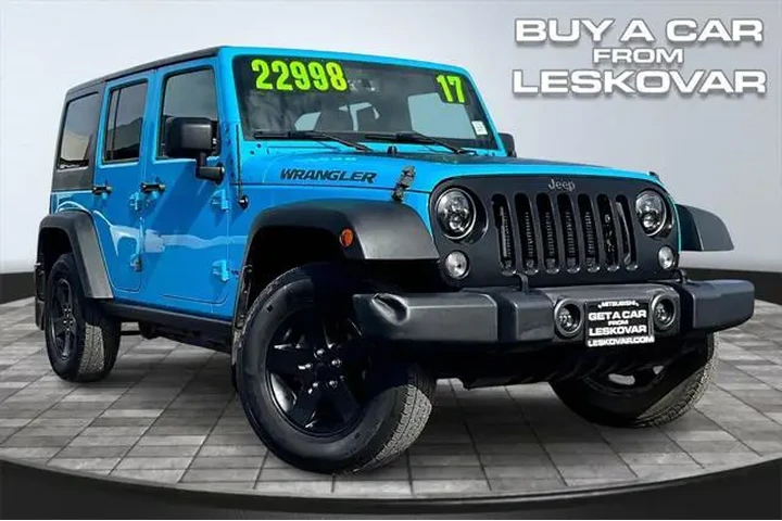 $18998 : Jeep Wrangler Unlimited 2017 image 1