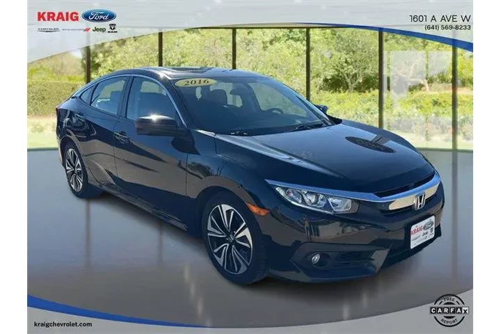 $12660 : Honda Civic 2016 EX-T 4dr Se image 3