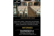 Casa salón en la Del Valle en Mexico DF