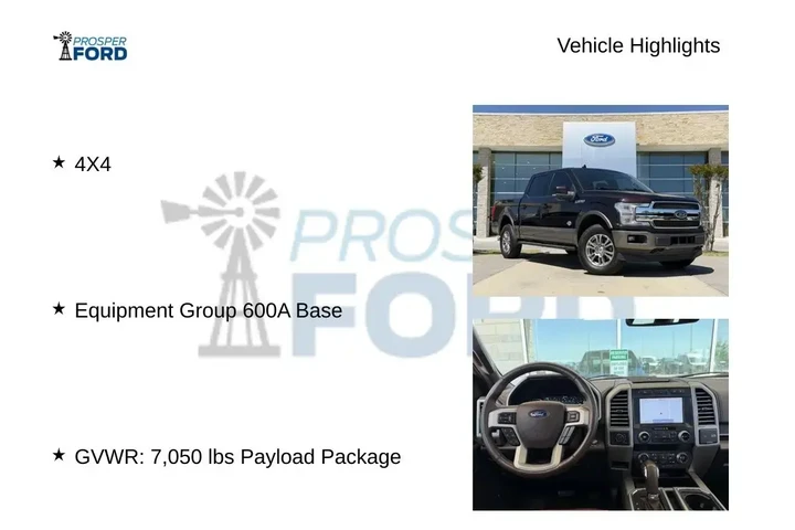 $39850 : Ford F-150 2020 4x4 King Ran image 5