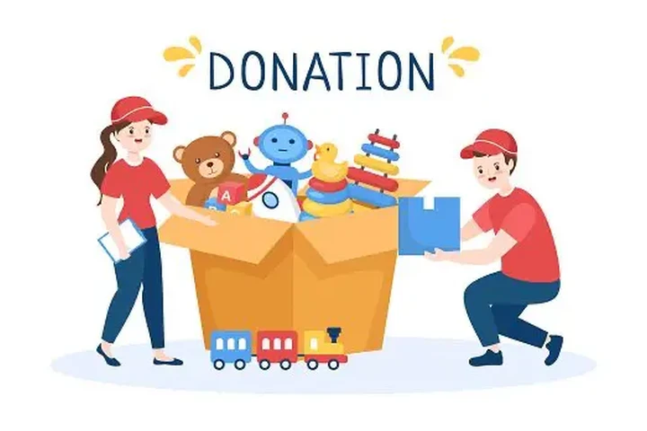 $1 : We accept donations of clothes image 2