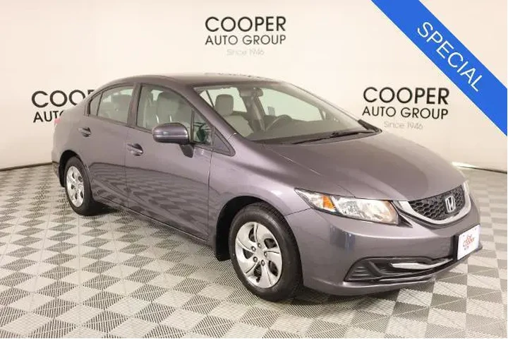 $11432 : Honda Civic 2014 LX 4dr Seda image 1