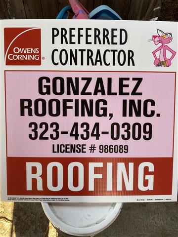 GONZALEZ Roofing inc image 1