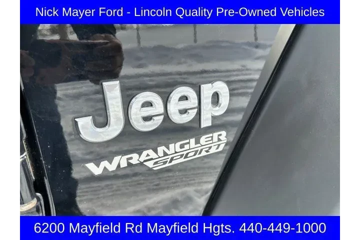 $20998 : Jeep Wrangler 2018 4x4 Sport image 9