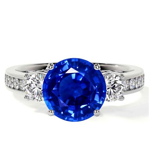 $14320 : Exquisite Blue Sapphire and Di image 1