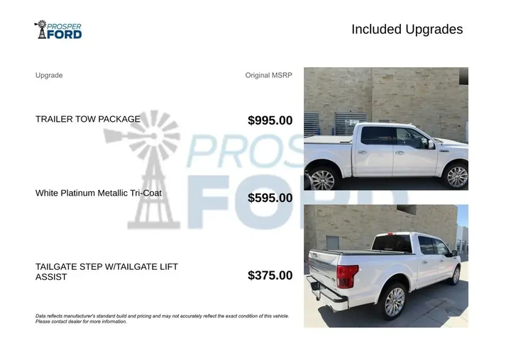 $36549 : Ford F-150 2019 4x4 Limited image 3