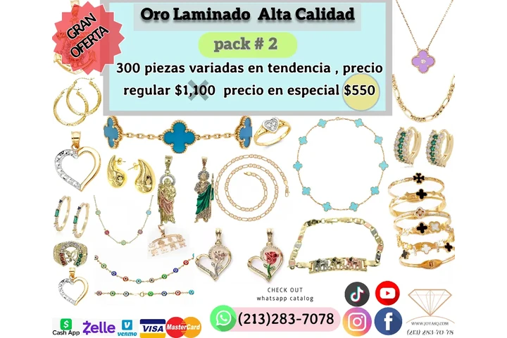 $1 : joyería fina ALTA CALIDAD image 2