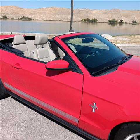 $13900 : Red Convertible Excellent image 9
