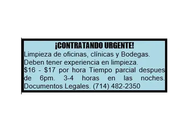 TRABAJO DE LIMPIEZA EN BODEGA image 1