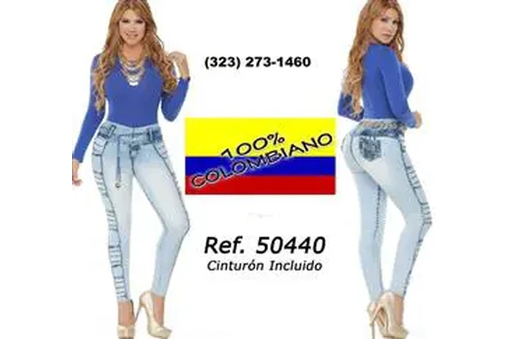 $18 : PANTALONES DE DAMAS COLOMBIANO image 1