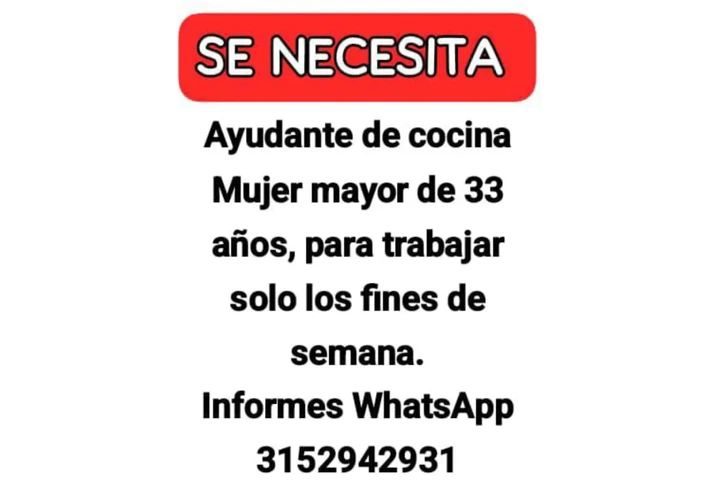 Ayudante de cocina image 1