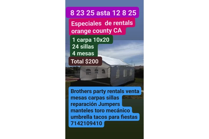 Party rentals Anaheim image 6