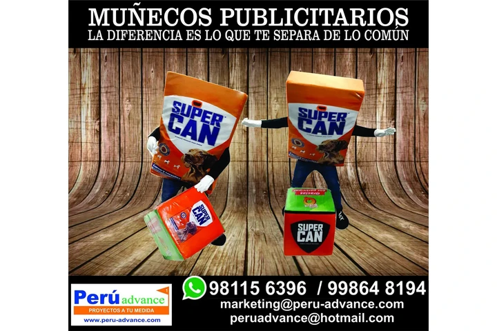 Muñecos Publicitarios en finos image 8
