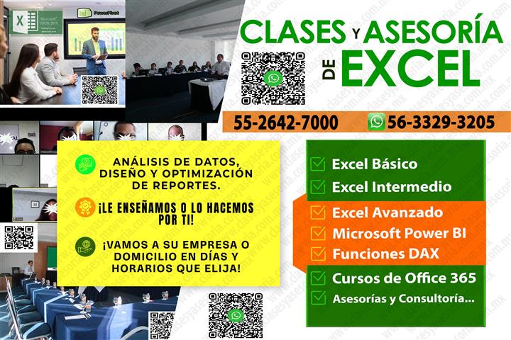 CURSOS de EXCEL por ZOOM image 1