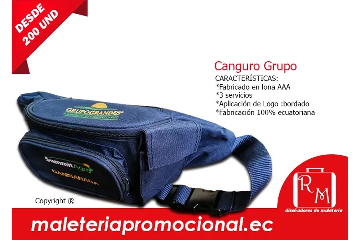 CANGUROS PERSONALIZADOS QUITO image 3