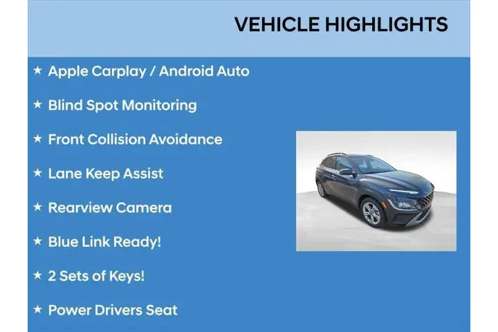 $21850 : Hyundai KONA 2023 AWD SEL 4d image 3