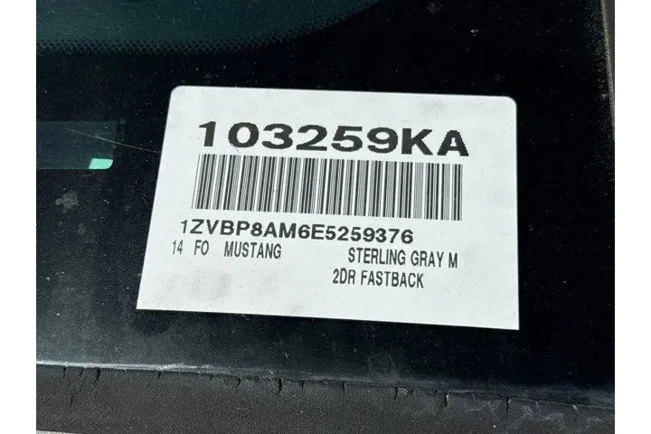 $13520 : Ford Mustang 2014 V6 2dr Fas image 3