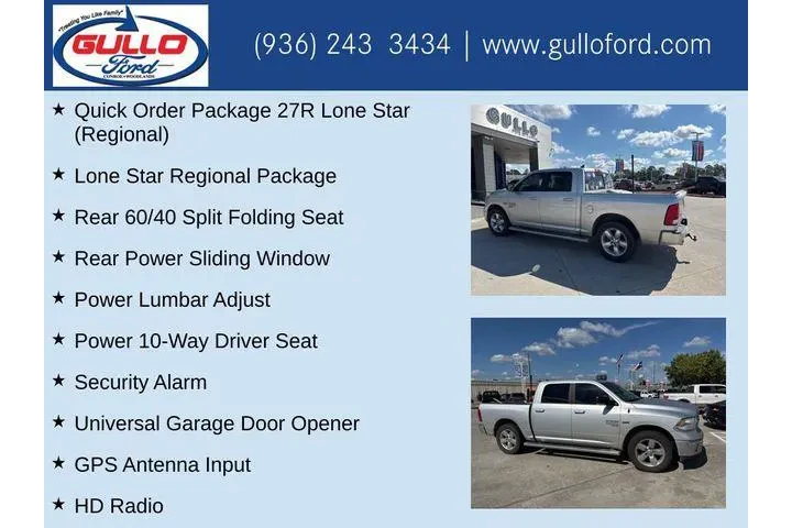 $19280 : Ram 1500 Classic 2019 4x2 SL image 4