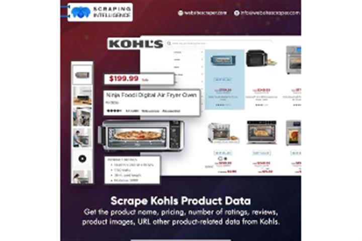 Kohl's Product Data Scraping S image 1