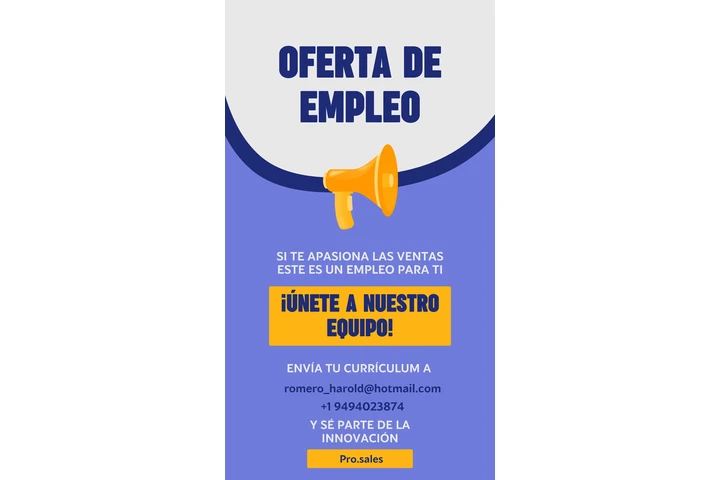 REQUERIMOS VENDEDRORES image 3