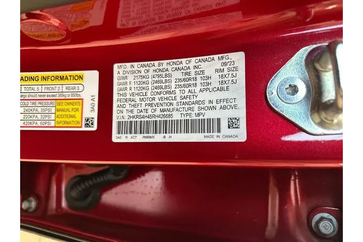$29846 : Honda CR-V 2024 AWD EX 4dr S image 10