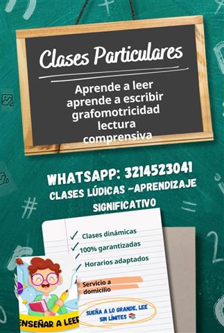 CLASES LECTURA Y ESCRITURA image 1