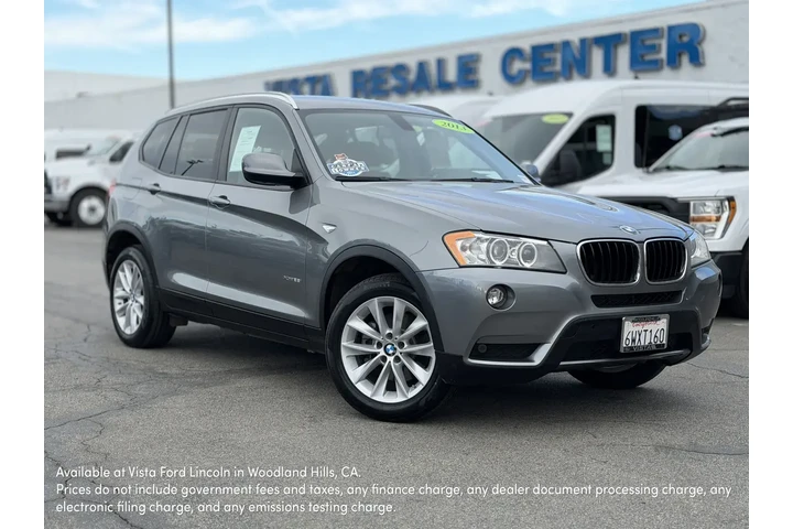 $11995 : BMW X3 2013 AWD xDrive28i 4d image 1