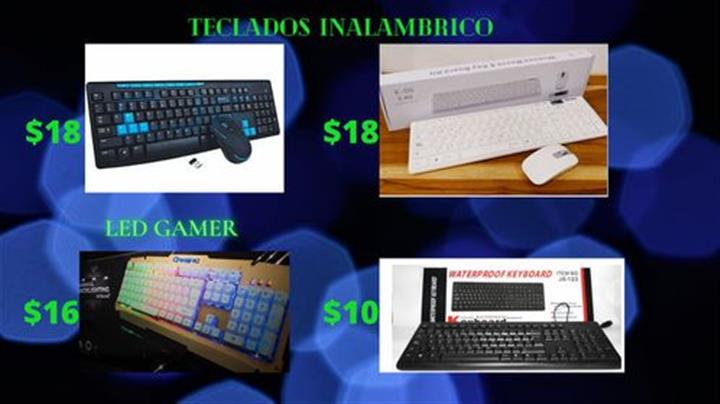 $8 : TECLADO PARA COMPUTADORAS image 3