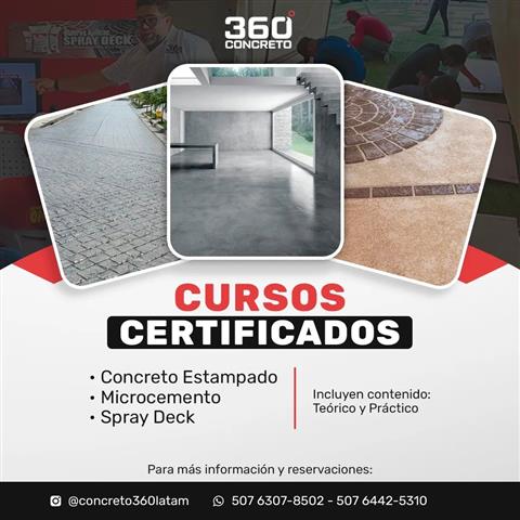 Concreto Estampado Cursos image 3