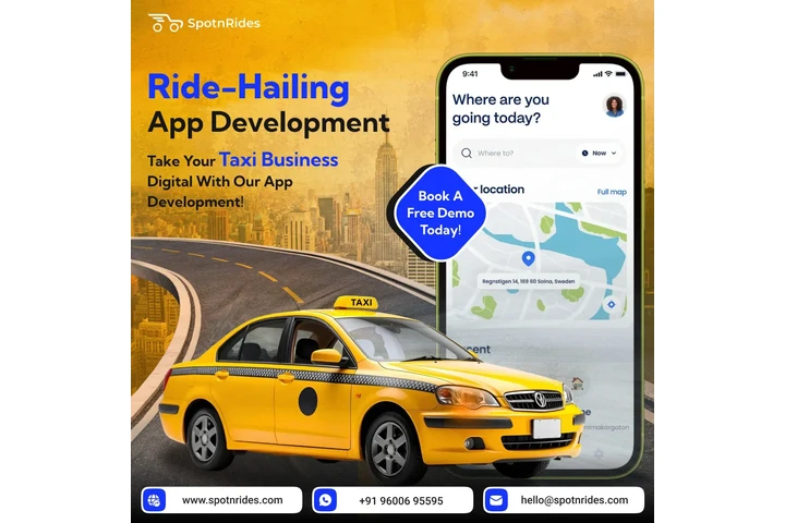 Boost Taxi Biz with SpotnRides image 1