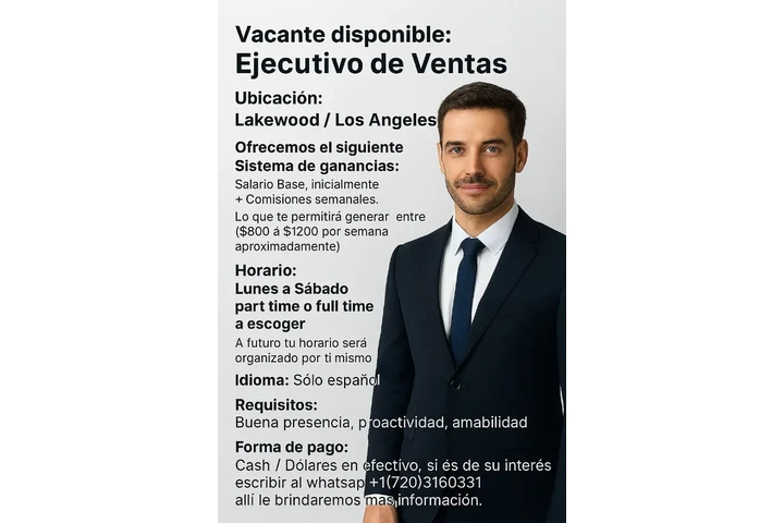Vacante disponible eCalifornia image 1