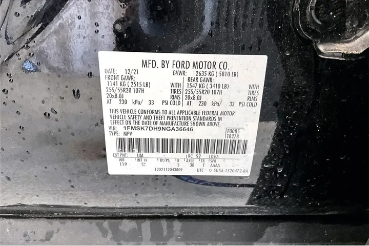 $23391 : Ford Explorer 2022 XLT 4dr S image 8