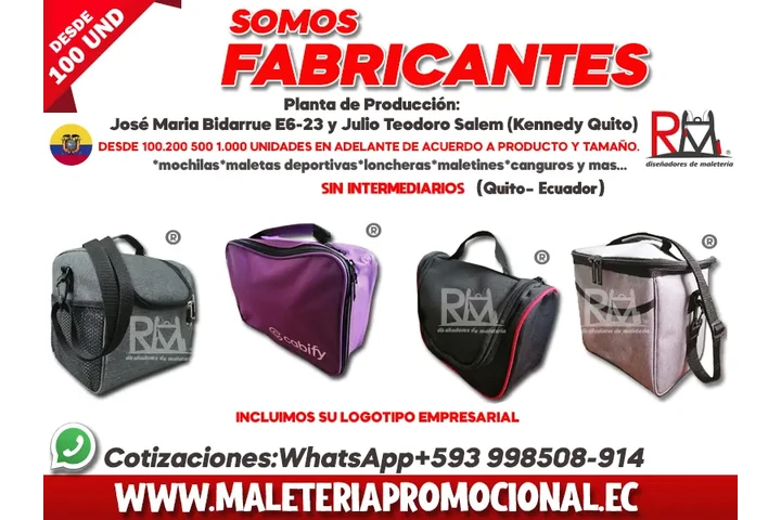 FABRICA DE MOCHILAS EN ECUADOR image 3